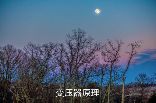 变压器用的什么原理图,变压器原理是通过绕数改变电压