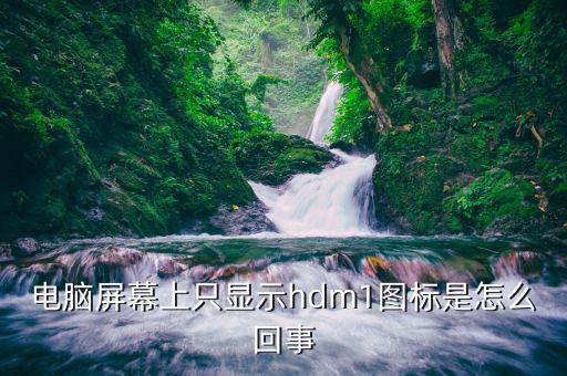 电脑屏幕上只显示hdm1图标是怎么回事