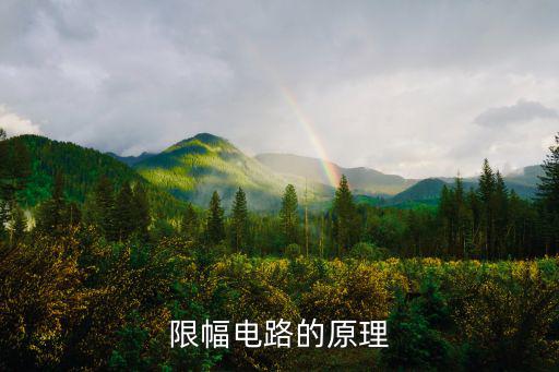 下限幅电路是什么意思,原来是这样一条线上电路被切断了