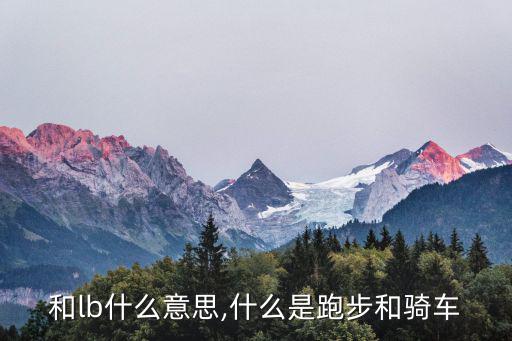 rm和lb什么意思,什么是跑步和骑车?