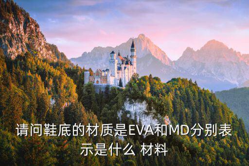 md21是什么材料,关于鞋子你知道这些知识点