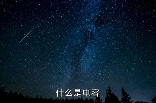 什么是电容