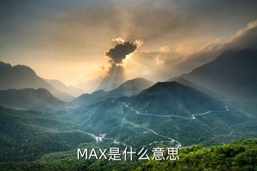 max3490是什么,max是英文缩写意思:达到最大极限