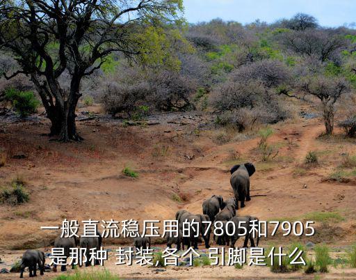 引脚的封装是什么,三端稳压器四大不同类型封装方式
