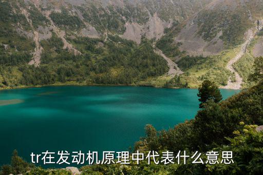  tr在发动机原理中代表什么意思