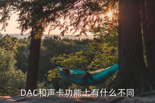 双dac有什么不同,dac不一定是声卡